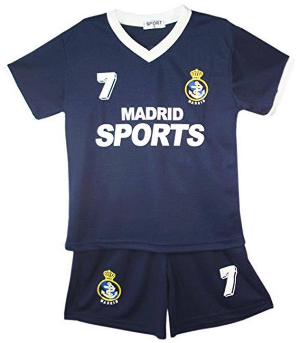 Voetbal Shorts en T-Shirt Set voor Kinderen 2-14 Jaar - Comfortabele en Stijlvolle Sportkleding