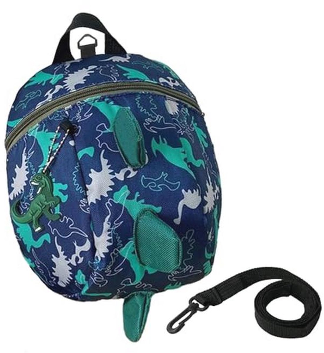 Peuterrugzak met Hoofdstel - Anti-verlies Veiligheidsrugzak voor Kinderen van 1-3 Jaar - Blauw