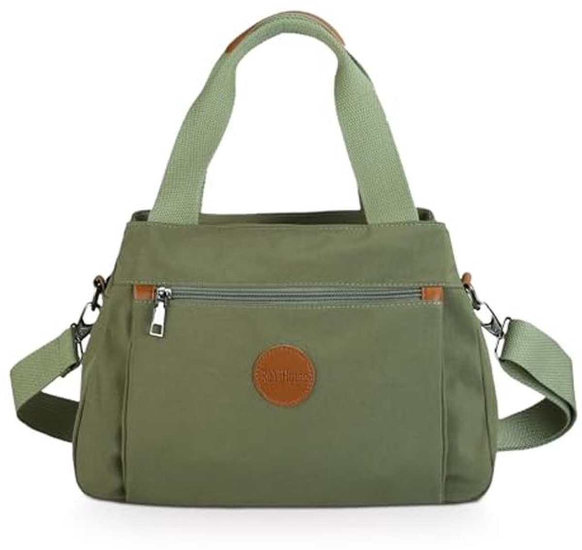 Multifunctionele Dames Handtas van Nylon - Casual Schoudertas voor Werk en Vrije Tijd