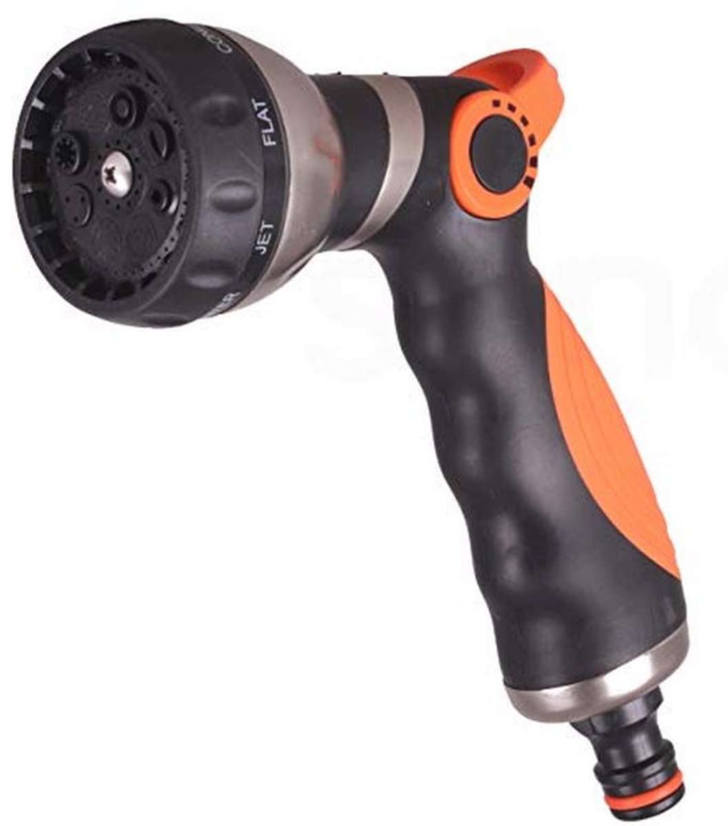 Metalen spuitpistool met 8 functies voor precisie en gemak