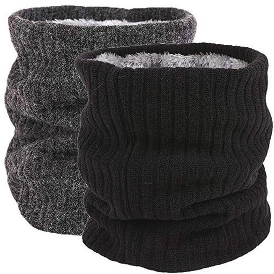 flintronic Wintersjaal Kinderen, 4 Stuks Loop Sjaal van Polar Fleece