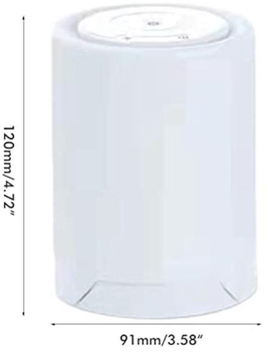 Dimmbare LED Nachtlampje voor Slaapkamer en Woonkamer - Oplaadbare Touch Light met RGB en Warm Wit van Merkloos — afbeelding 2