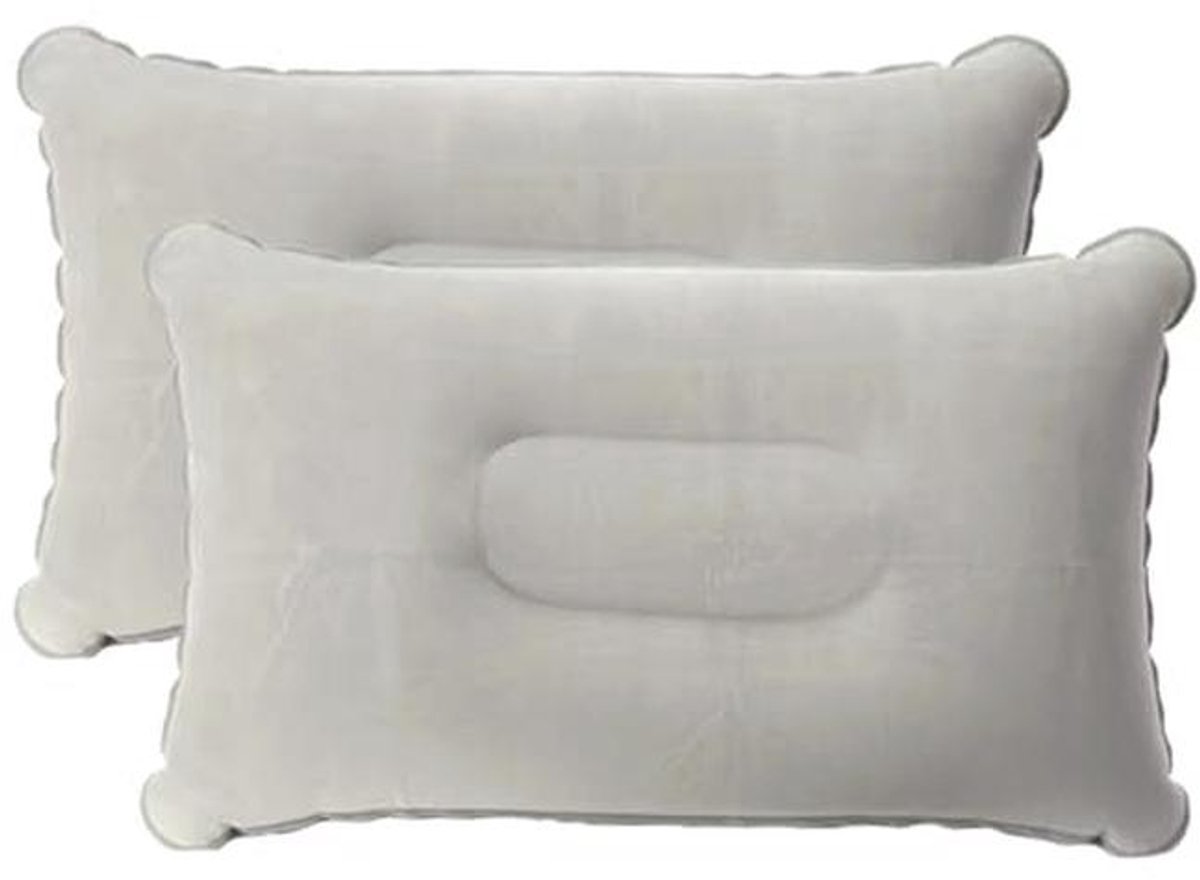 Opblaasbare Campingkussens - Lichtgewicht en Comfortabel - 2 Stuks - Perfect voor Reizen, Kamperen en Ontspanning