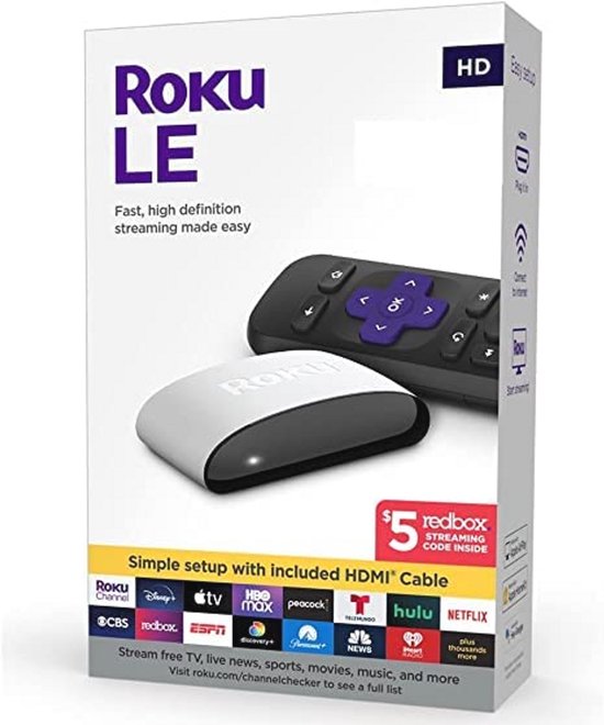HD Streaming Media Speler met High Speed HDMI Kabel en Eenvoudige afstandsbediening — afbeelding 3
