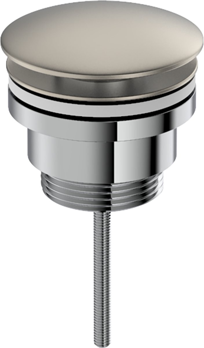 Futurbath Luxe clickwaste 5/4 laag model geborsteld nikkel