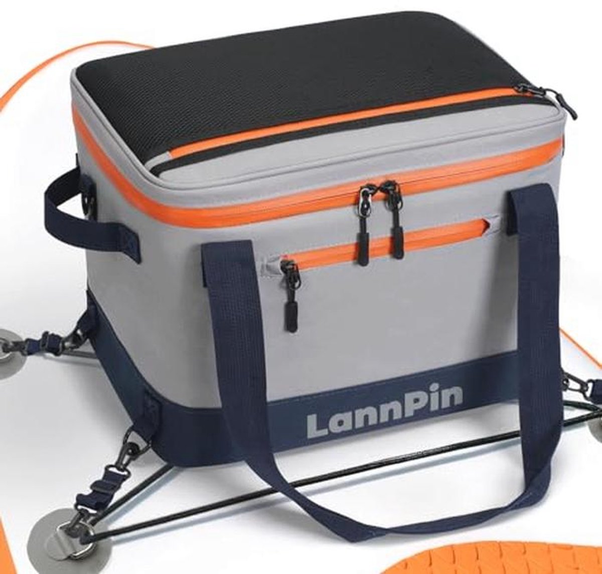 Grote SUP Cooler voor 33 Blikjes - Inclusief Flesopener - Lekvrije Koeltas voor Kayak, Kamperen en Picknicks