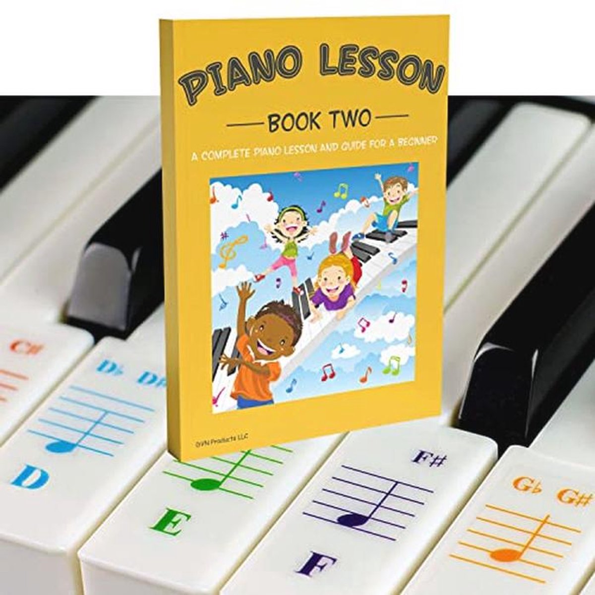 Pianolessen voor Beginners: Complete Gids met 88 Sleutelstickers