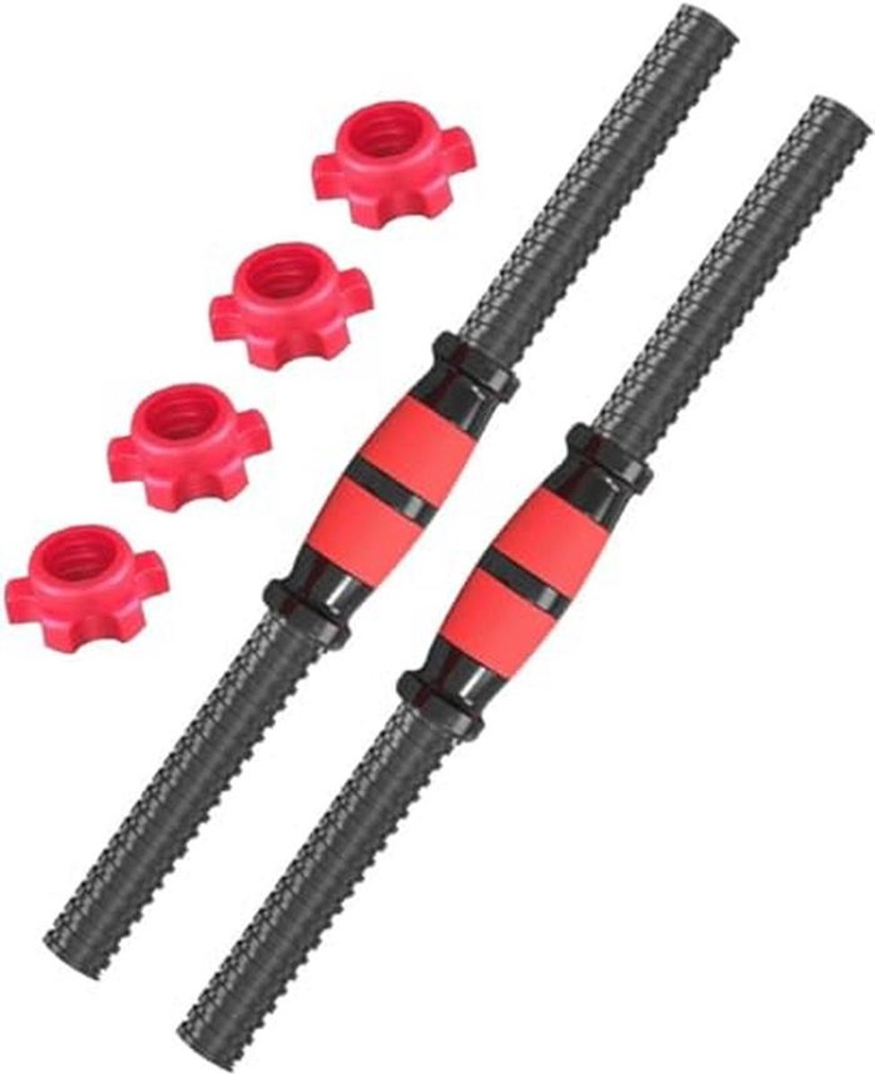 Verstelbare Halters Set - 2 Stuks Stalen Gewichtheffen Accessoires voor Thuis Gym