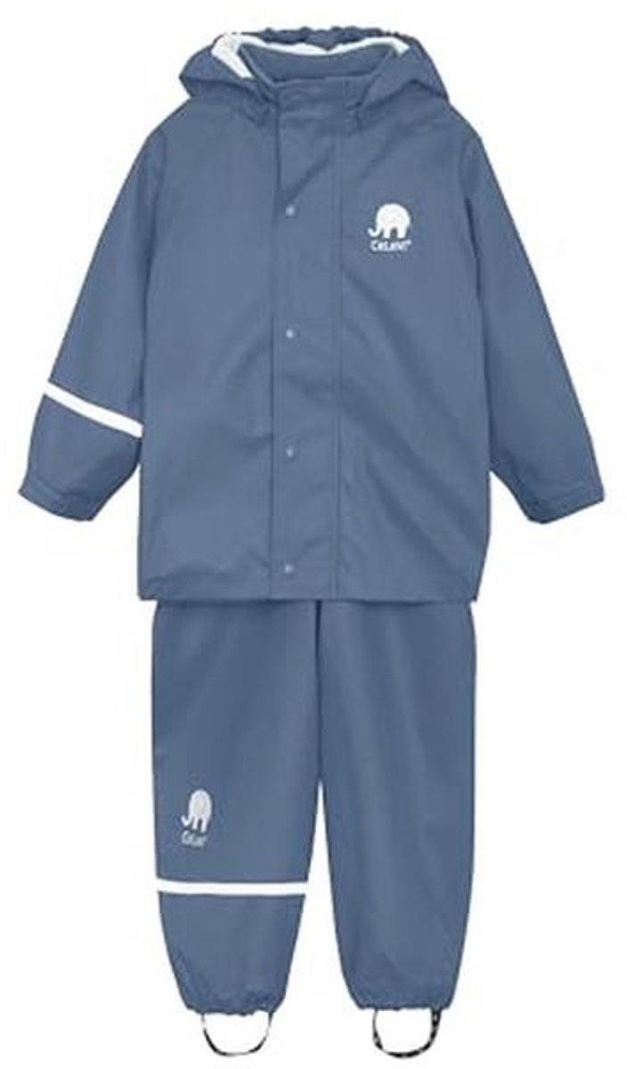 Celavi Basic rainwear set - solid PU meisjes Regenjas
