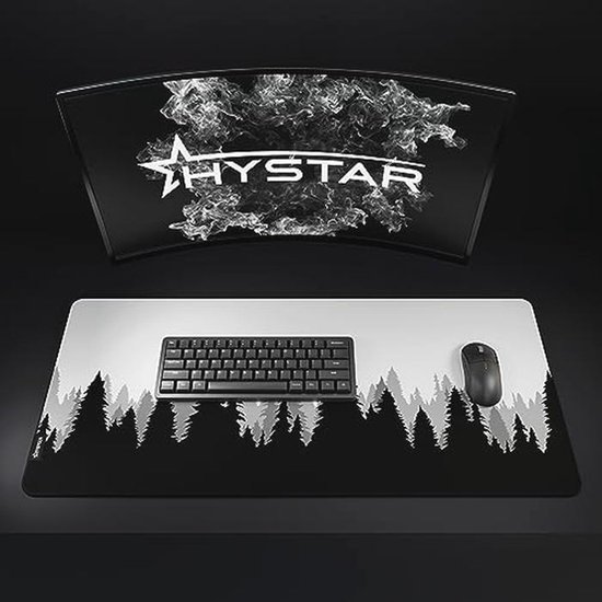 XXL Gaming Mouse Pad 36" x 16" met Waterbestendige Oppervlak en Natuurlijke Rubber Basis van Merkloos — afbeelding 4