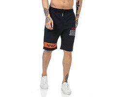Redbridge Herenshorts, korte broek, sweatpants, joggingbroek, NASA-logo