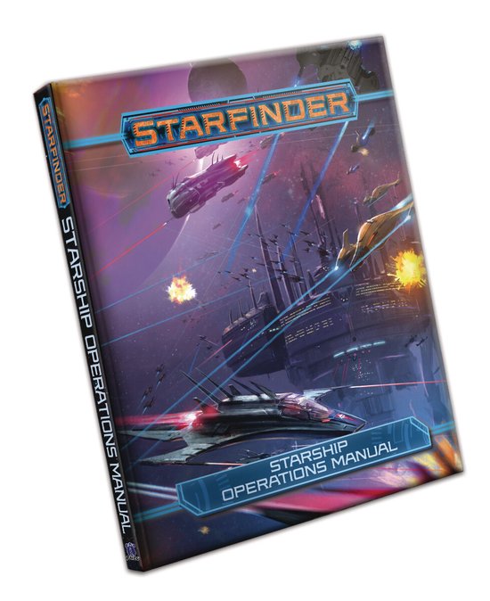Starfinder RPG Starship Operations Manul - cover