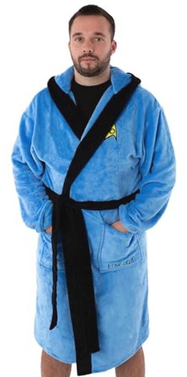 Herenkamerjas in Star Trek-stijl voor Volwassenen | Luxueuze Badjas voor Fans