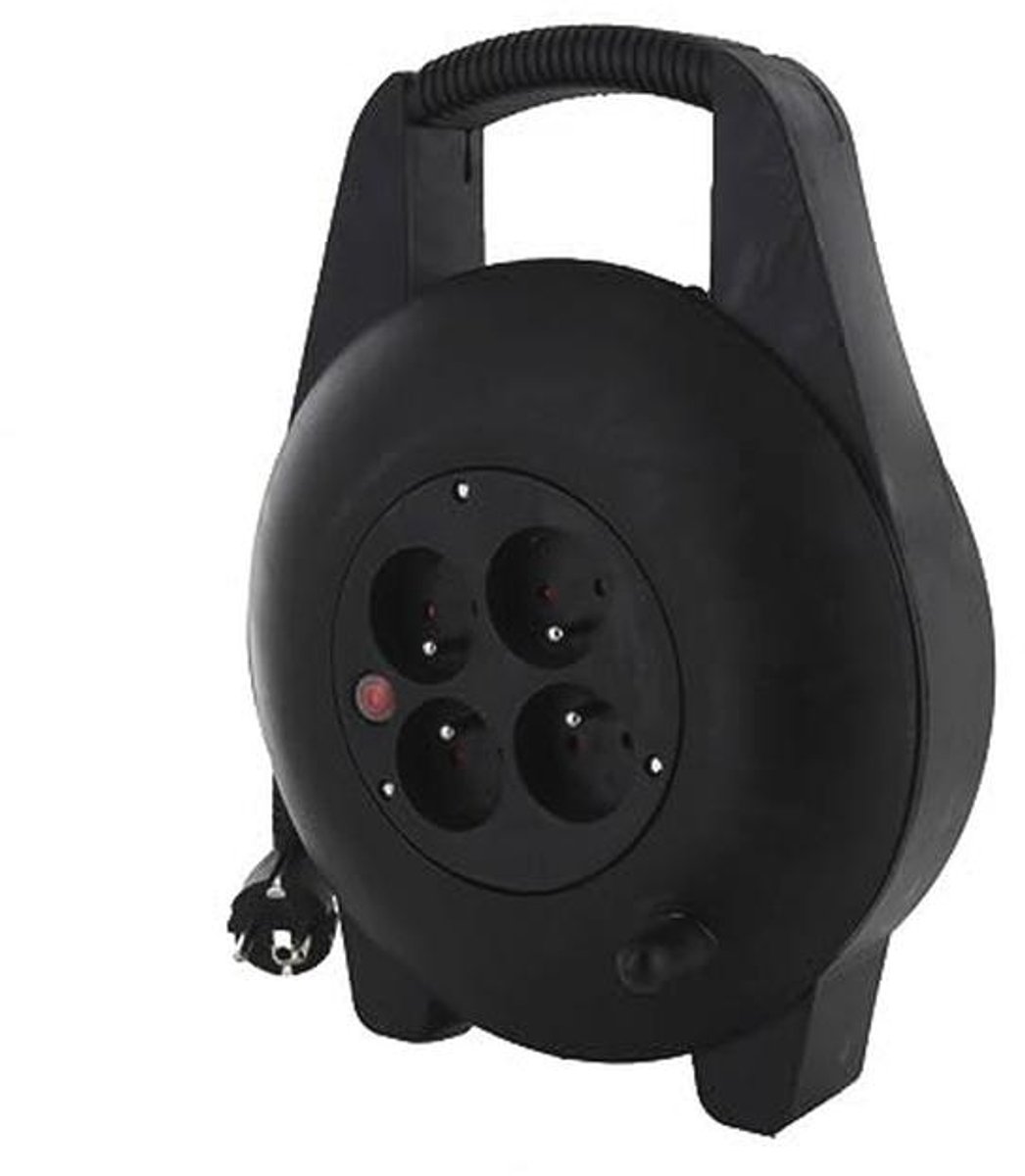 Kabelhaspel 4x16A 15m - Veilig en Ergonomisch voor Thuis en Professioneel Gebruik