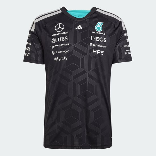 Adidas Performance Mercedes - Amg Petronas Formula 1 Team Coureursshirt - Heren - Zwart van adidas Performance — afbeelding 5