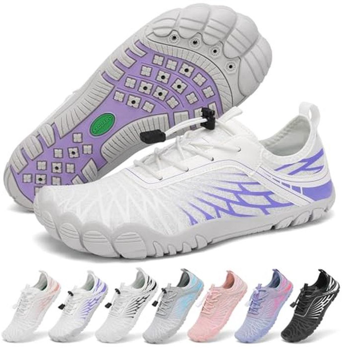 Dames Barefoot Schoenen - Ademend, Sneldrogend, Antislip Water Schoenen met Brede Neusbox, Maat 35-43 EU