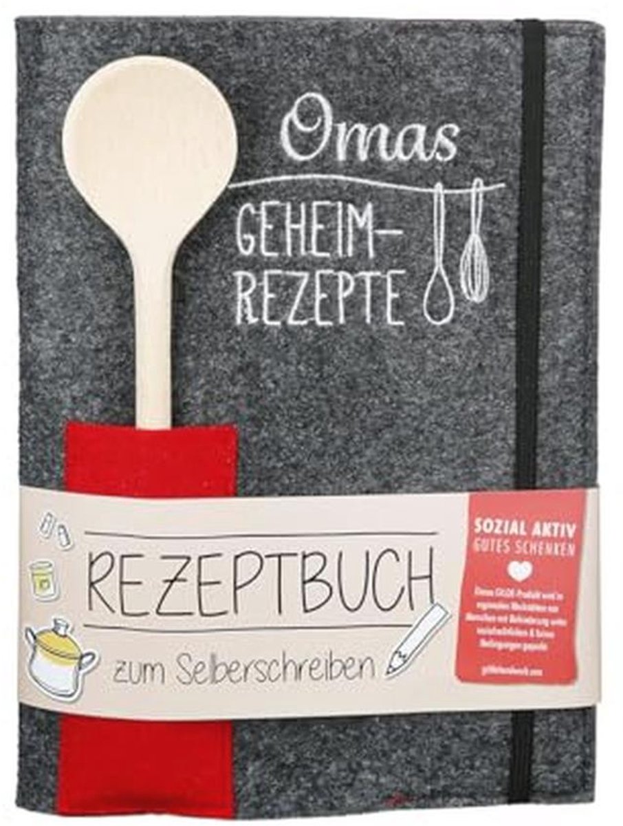 Leeg receptenboek A5 voor persoonlijke recepten en kooknotities