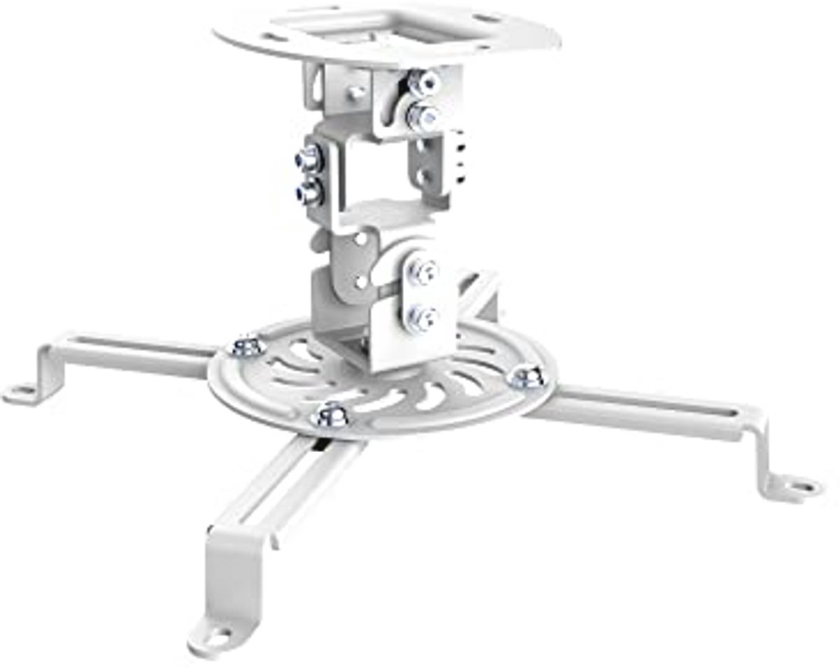 Plafondbeugel voor projector - Kantelbaar en draaibaar, 15 cm afstand van het plafond, 13,5 kg draagvermogen