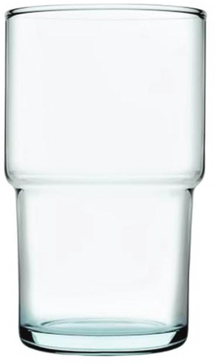 Set van 4 glazen van gerecycled glas - 44 cl - Duurzaam en elegant