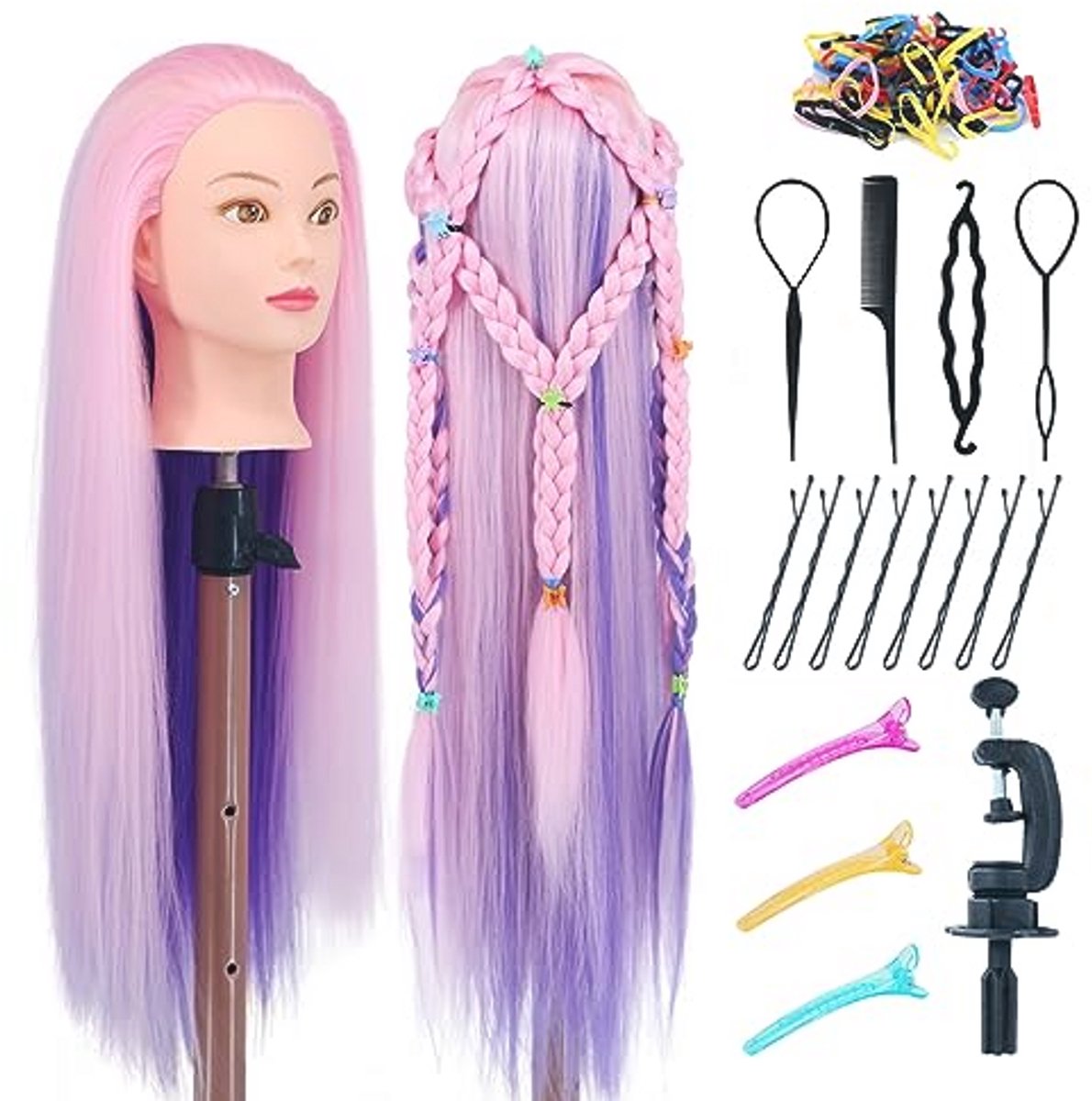 Training Hoofd 29 Inch voor Haarstyling en Cosmetologie