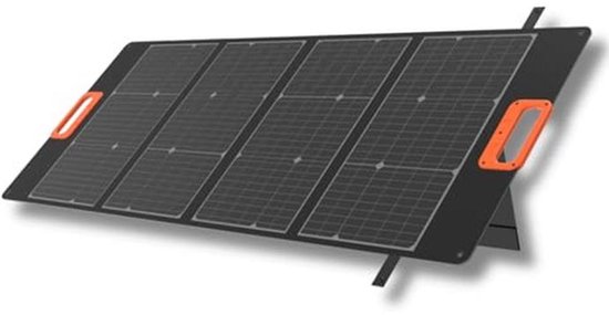 Compleet 100W Opvouwbare Zonnepaneel Set - Monokristallijn Zonnepaneel 12v Daglichtpaneel Met Omvormer Met 3 Meter Kabel