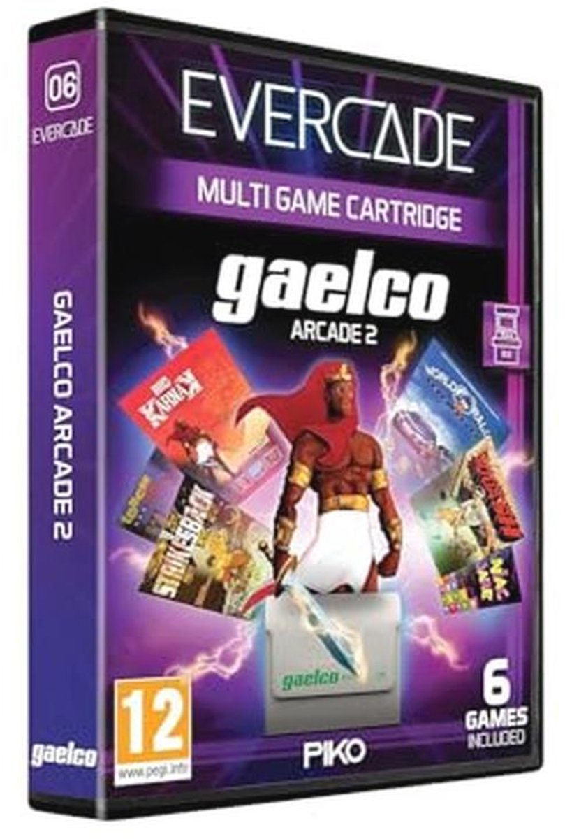 Arcade Collectie 2 voor Evercade - Spelcartouche n°6