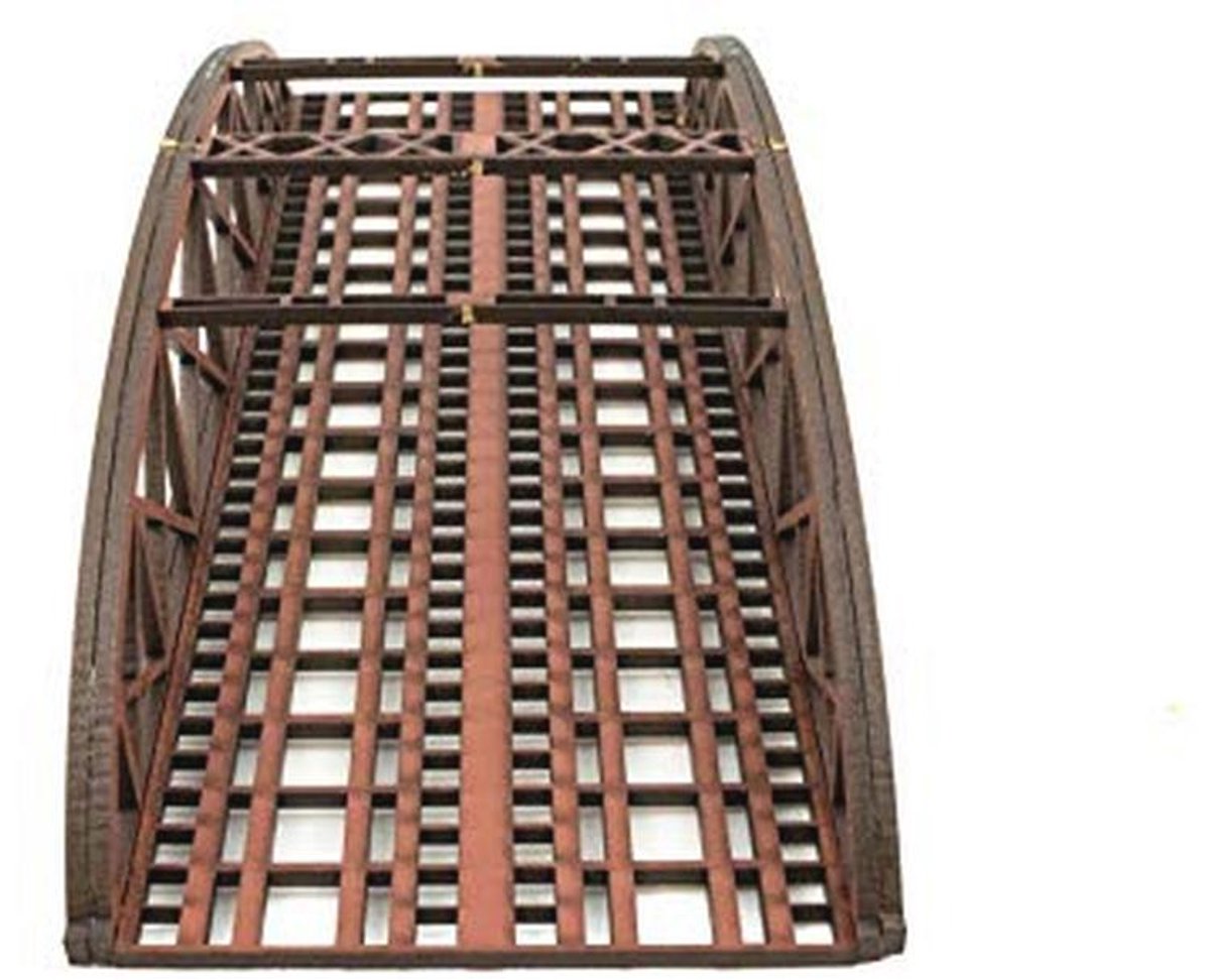 Dubbele Spoor N-Gauge MDF Boogbrug 200mm - Modelspoorbouw