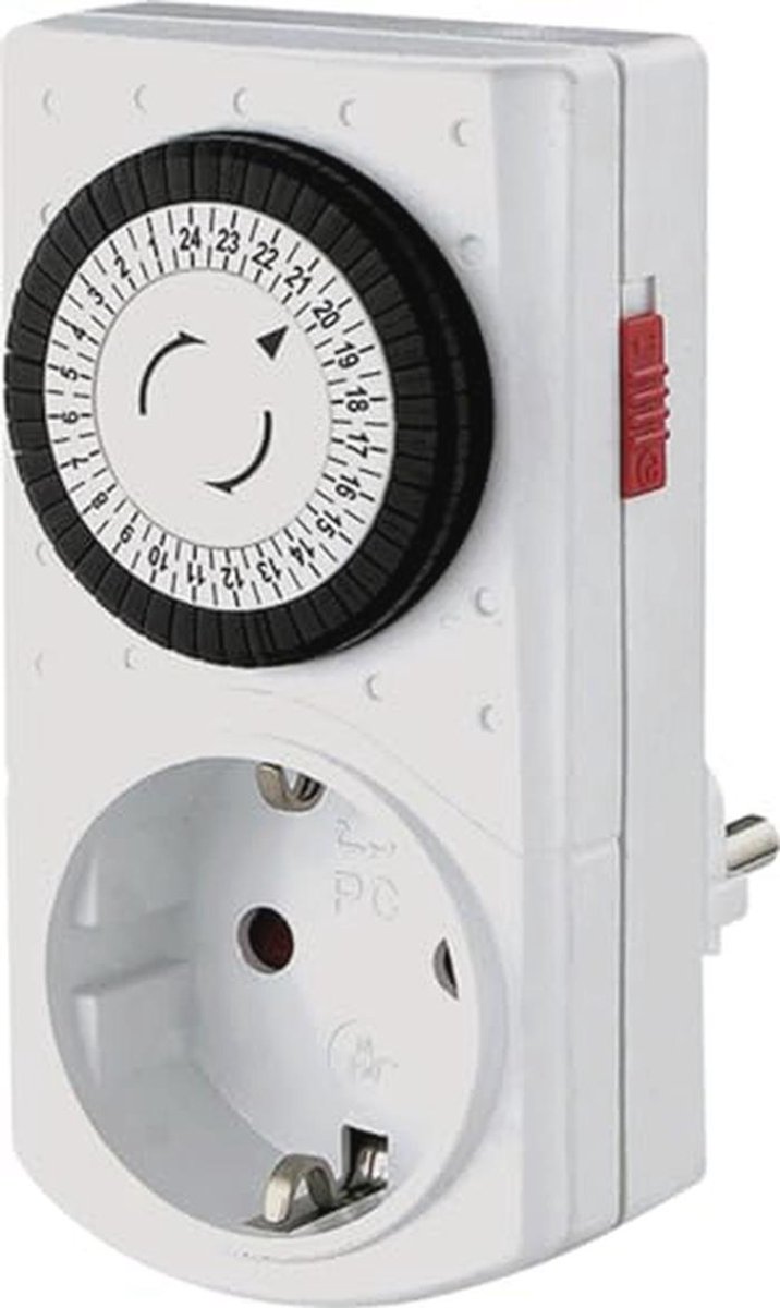 Mini-Timer 24 Uur - Compact en Efficiënt