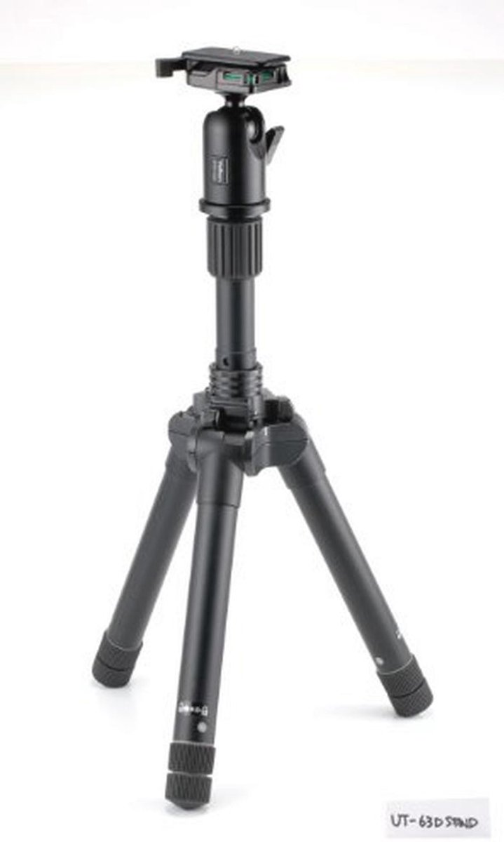 Aluminium Driepootstatief met QHD-63D Kop - Compact en Stabiliteit Tot 156,9 cm