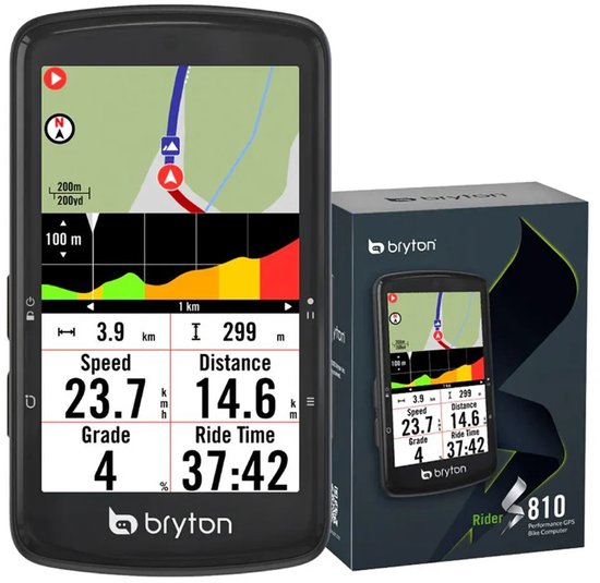 Bryton - Rider S810 E GPS Fietscomputer ANT+ / Bluetooth — afbeelding 2
