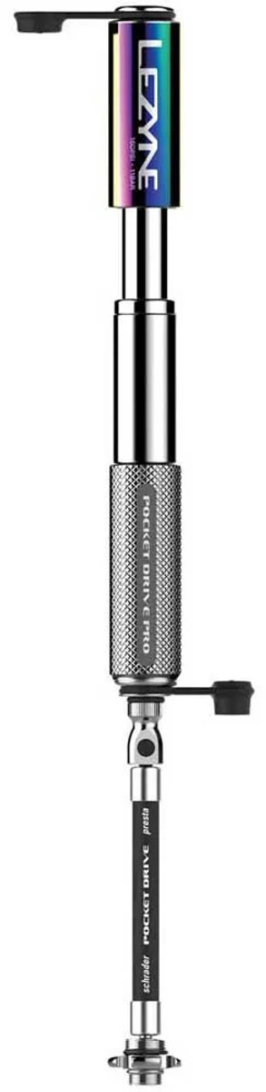 Lezyne Pocket Drive Pro Mini Pomp Zilver 160 Psi van Lezyne — afbeelding 3