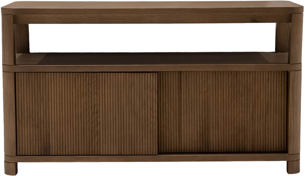 DÉJA Living Dressoir Malaga - Bruin Eikenhout - 90x38x50cm