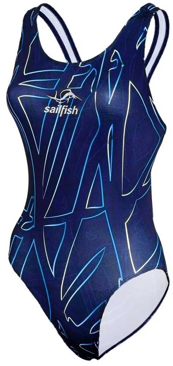 Sailfish Durability Sportback Zwemkleding Blauw XS Vrouw