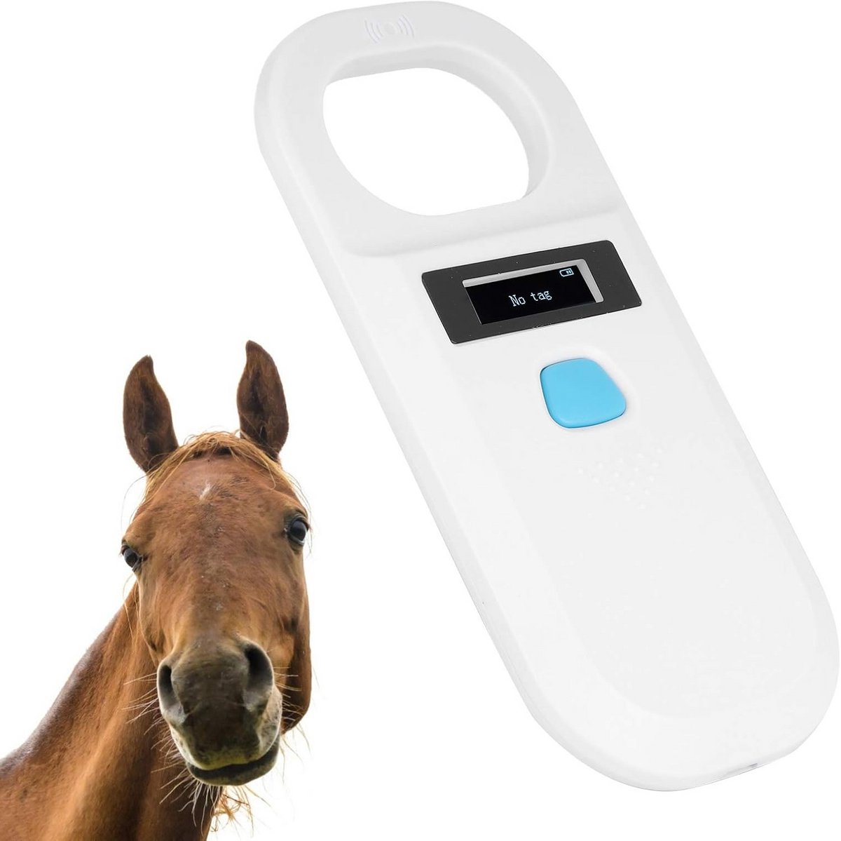 Handheld USB ID-identificatielezer - Draagbare Chipscanner voor Huisdieren en Paarden