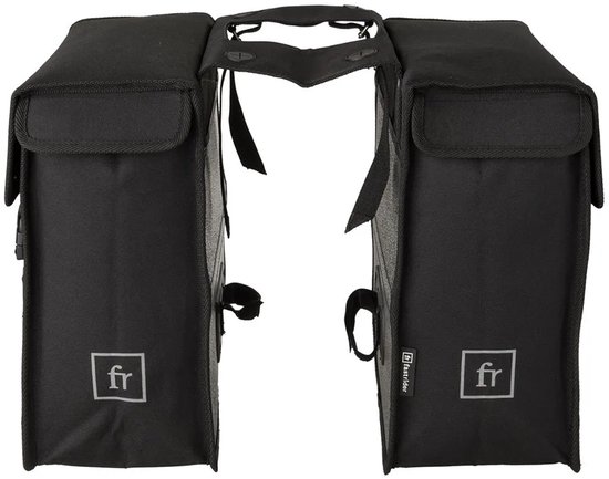 Fastrider Hybrid Dubbele Fietstas Zwart - 26L van FastRider — afbeelding 2