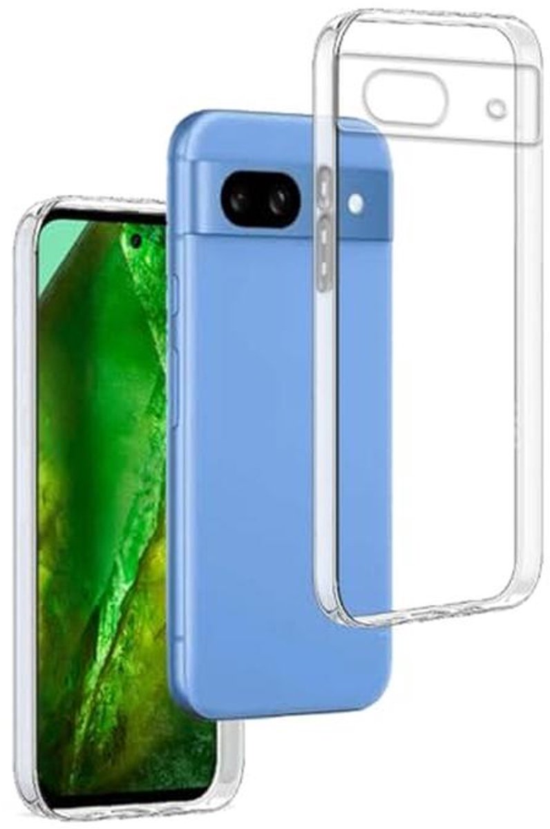 Schokbestendig Hoesje voor Google Pixel 8A - Ultra Dun TPU Siliconen Case 0,33mm