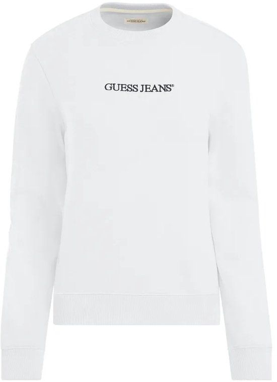 Guess Jeans W4yq10kc811 Sweatshirt Wit M Vrouw