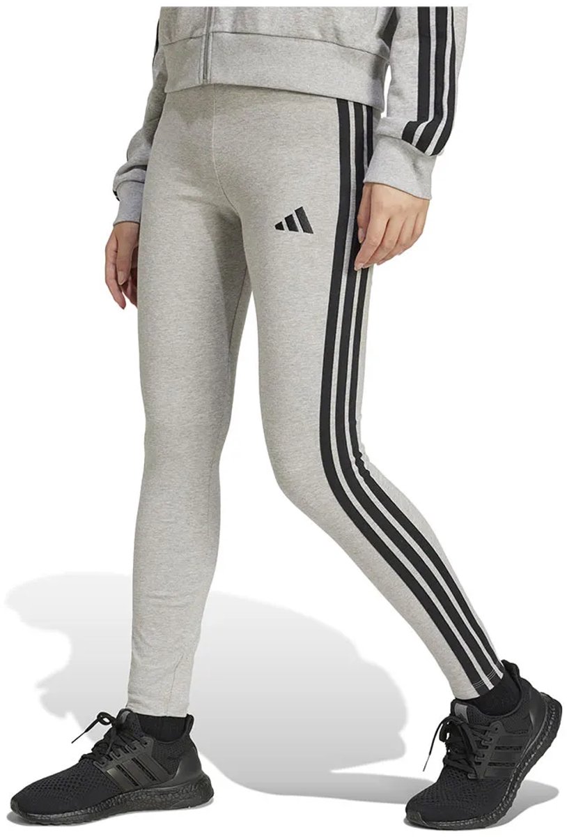 Adidas Essentials 3 Stripes Cotton Leggings S Vrouw Zwart