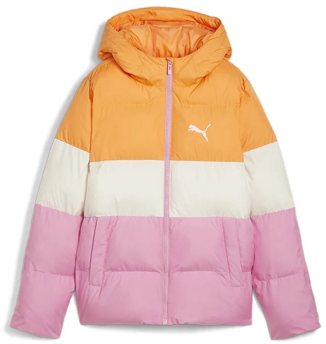 Puma Poly Puffer Jas Veelkleurig 4-5 Years Jongens Mauved Out