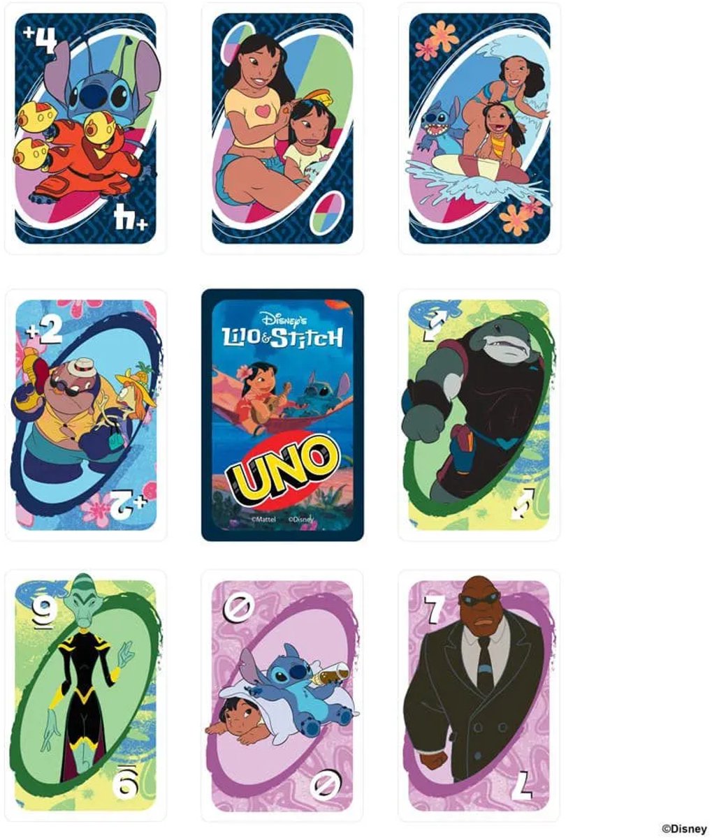 Mattel Games UNO Lilo & Stitch Kaartspel — afbeelding 20