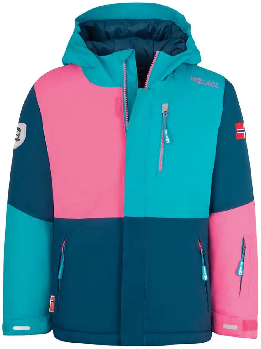 Trollkids Hallingdal Jas cm Jongens Meisjes Turquoise