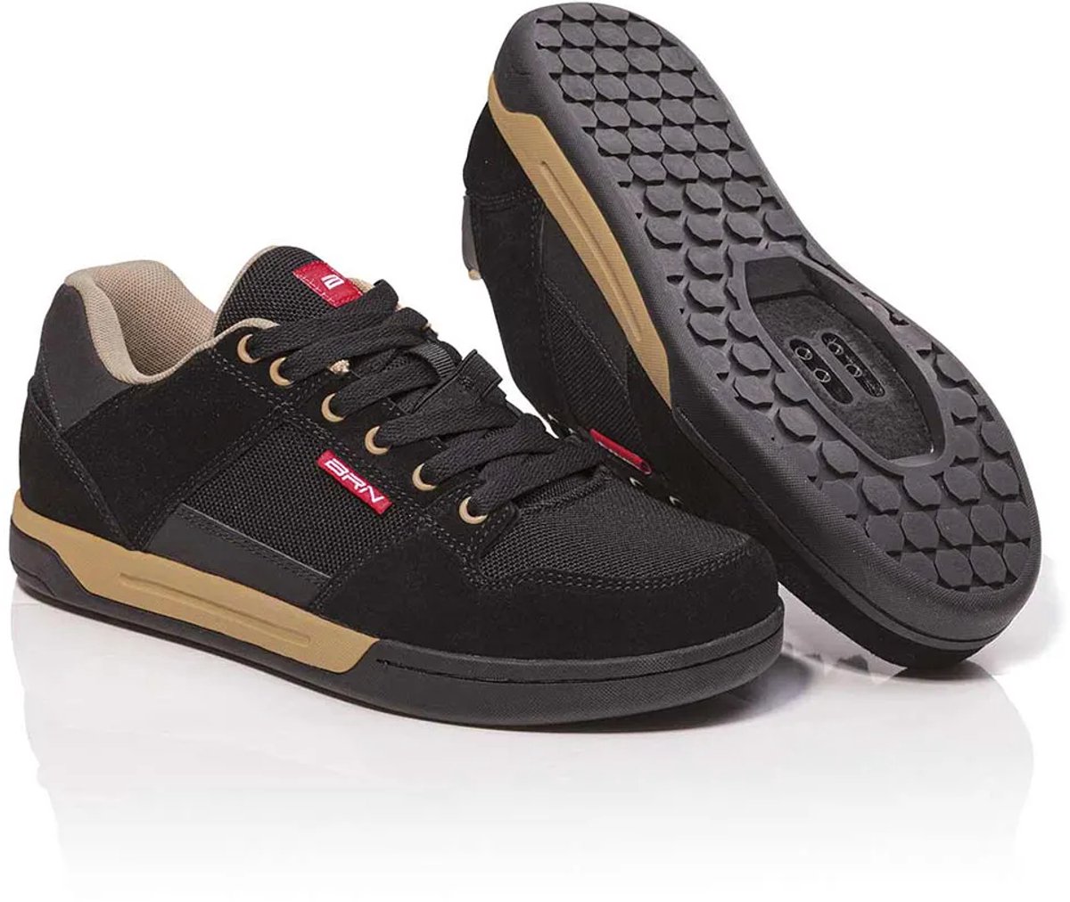 Brn Flat Mtb-schoenen Zwart EU 42 Man,Vrouw