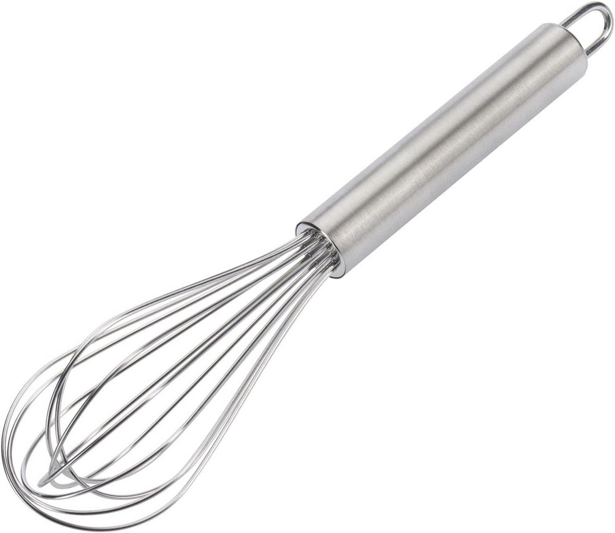 RVS Handgeklopte Garde - 23 cm - Ergonomisch & Afwasmachinebestendig
