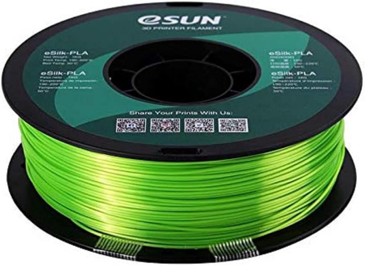 Silk PLA 3D Print Filament - Jacinth Kleur 1.75mm 1kg