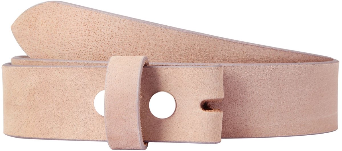 Leonardo Verrelli Leonardo Verrelli damesriem LV0136 Echt leer voor verwisselbare gespen, roze, 80 cm - 115 cm