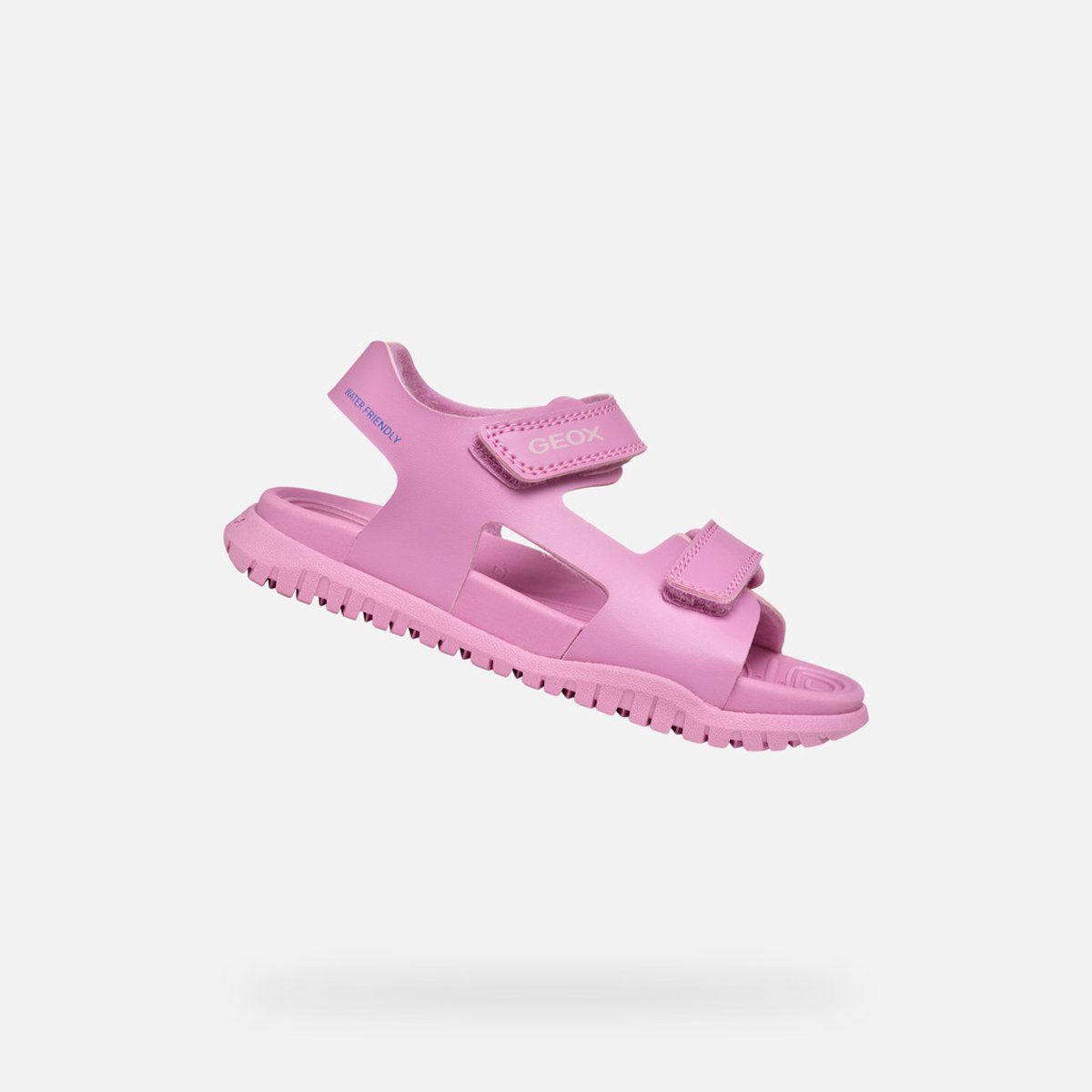 GEOX SANDAL FUSBETTO TIENERS Sandalen - DONKERROZE - Maat 37