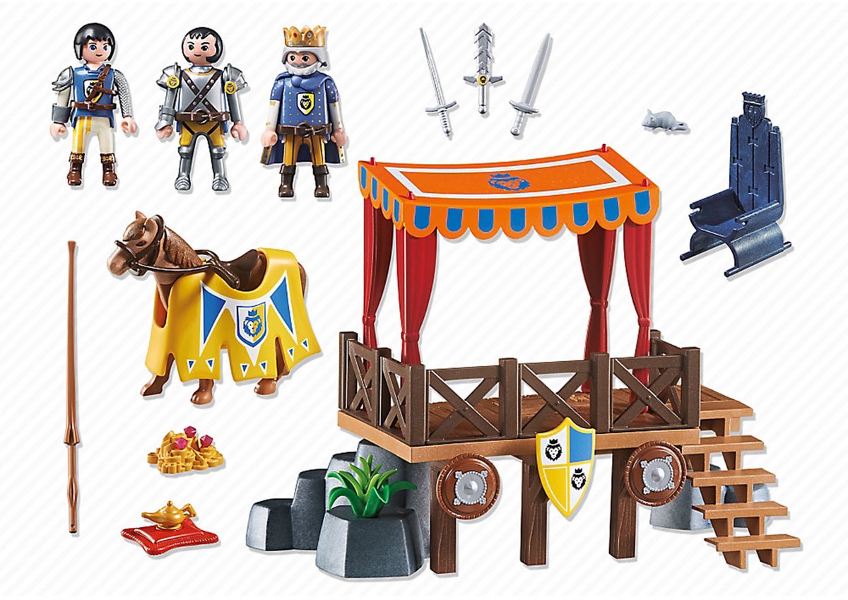 Playmobil Koningstribune met Alex - 6695 — afbeelding 3