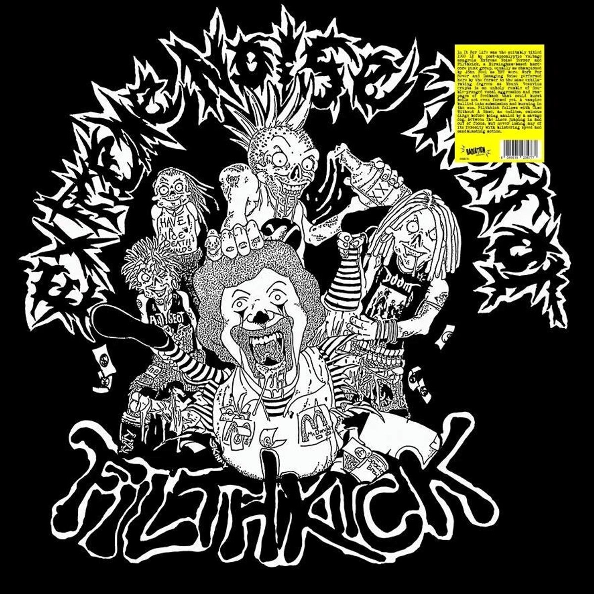 Extreme Noise Terror / Filthkick - In It For Life (LP)