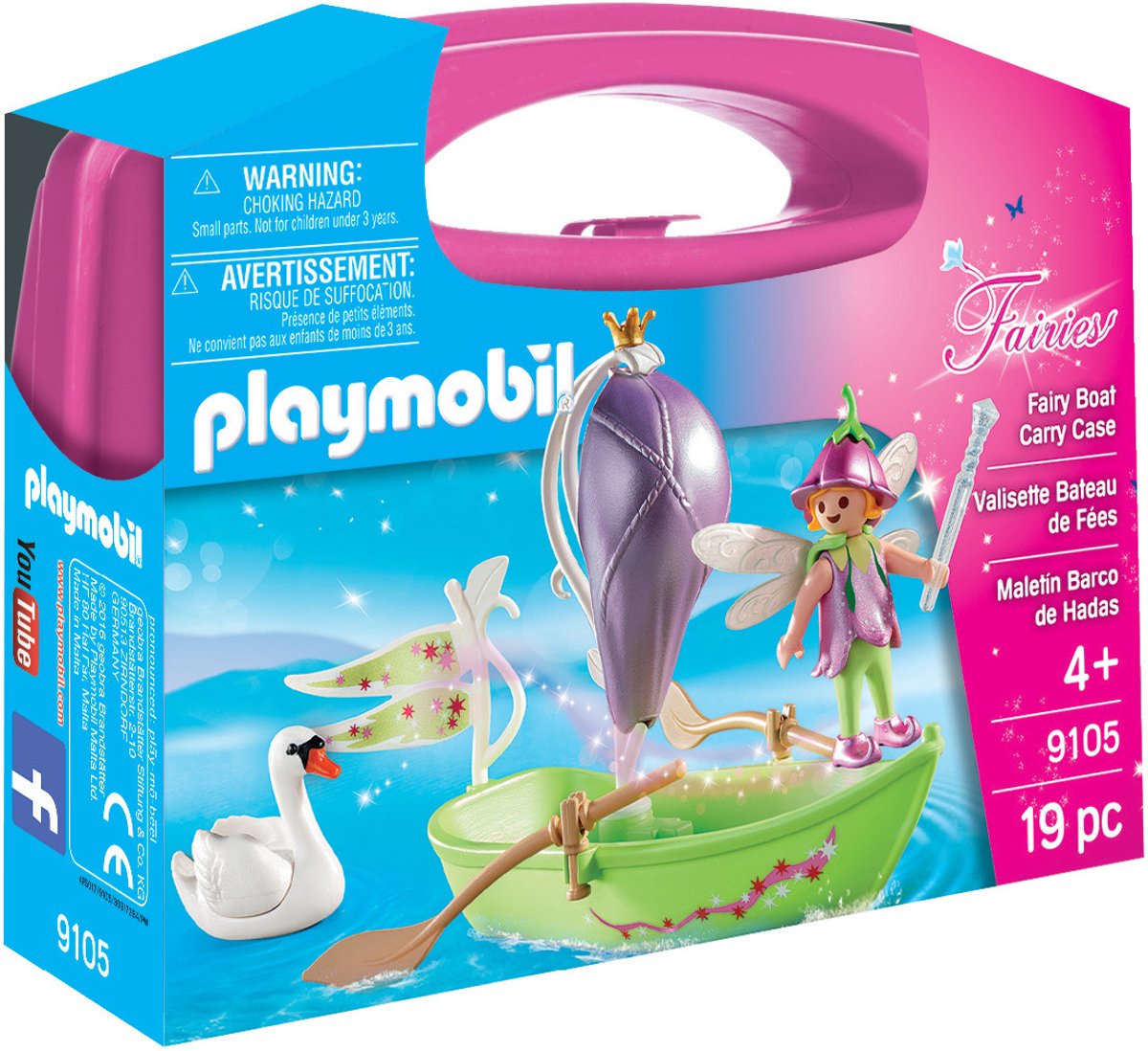 PLAYMOBIL Fairies Fairy Boat Carry Case - 9105