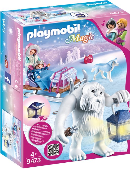 PLAYMOBIL  Yeti met slee - 9473